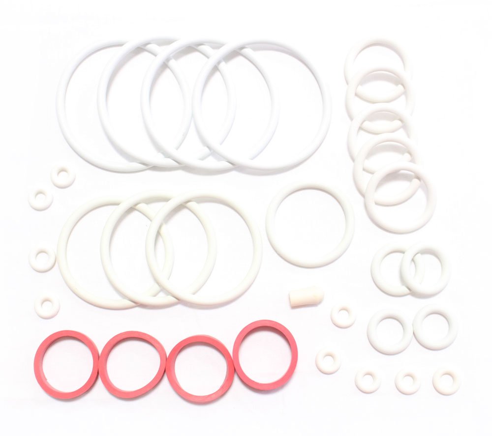 Game Room Guys Zaccaria Pinball Champ Pinball White Rubber Ring Kit