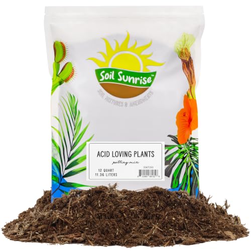 Soil Sunrise Acid Loving Plant Potting Soil Mix...
