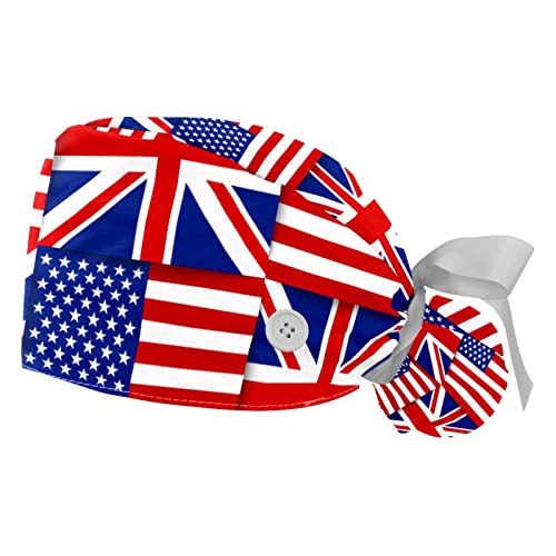 Chapeaux bouffants JDEZ anti-glissement casquettes de travail ajustables