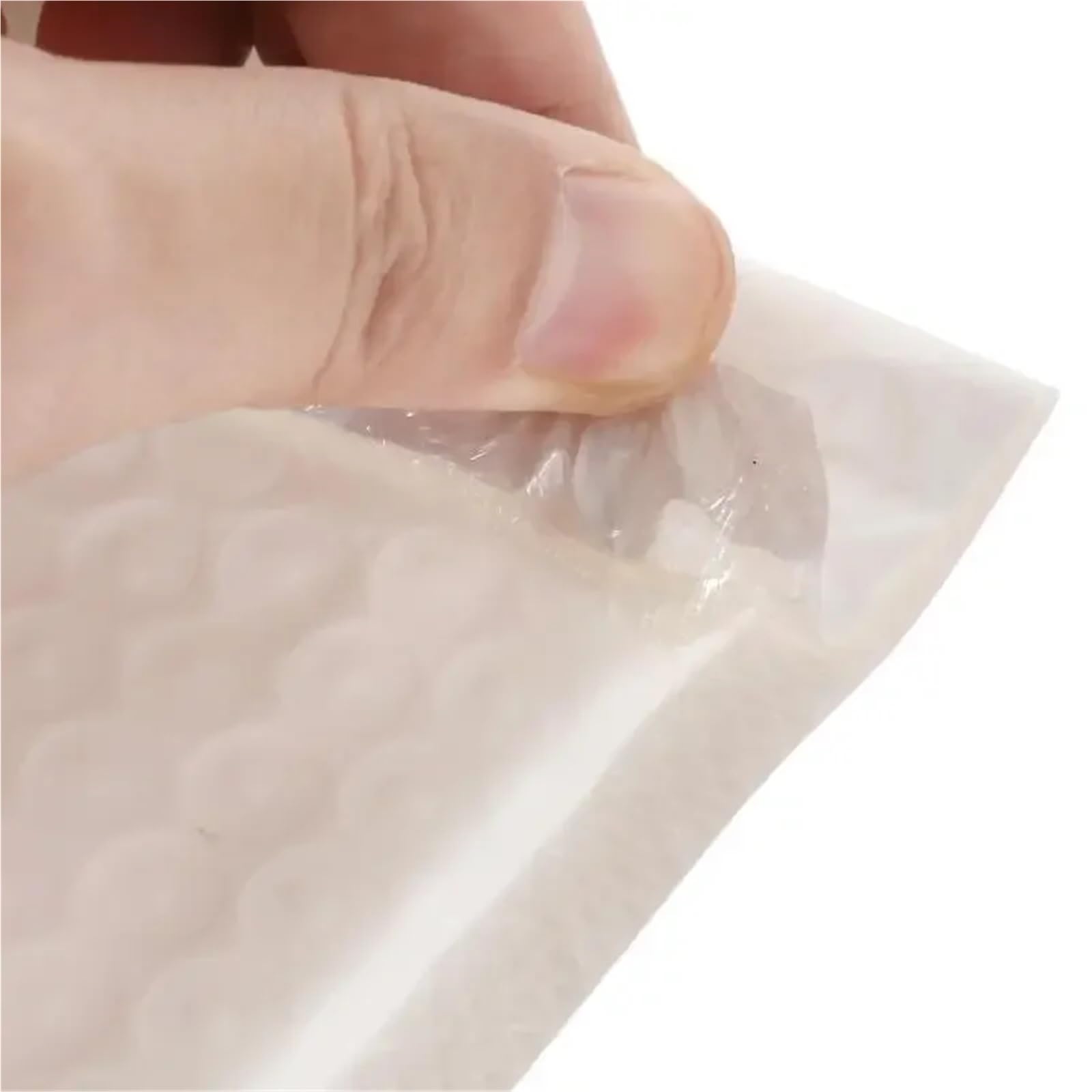 versandtaschen Weiße Luftpolstertaschen, gepolsterter Umschlagschaum for selbstverschließende Verpackungen(18x23cm 50pcs)