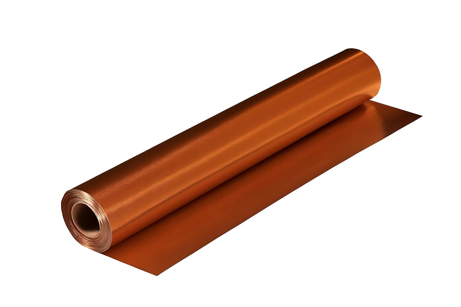 38 Gauge Aluminum Foil - 12 Inches x 25 Feet - Copper Roll Only