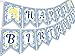 Capri Lemon Happy Birthday Banner - 40th 50th 60th Birthday Party Supplies - Lemon Birthday Party Decorations - Lemon Birthday Party Supplies- Banner (Capri Lemon Birthday Banner) (Capri Lemon Birthday Banner)