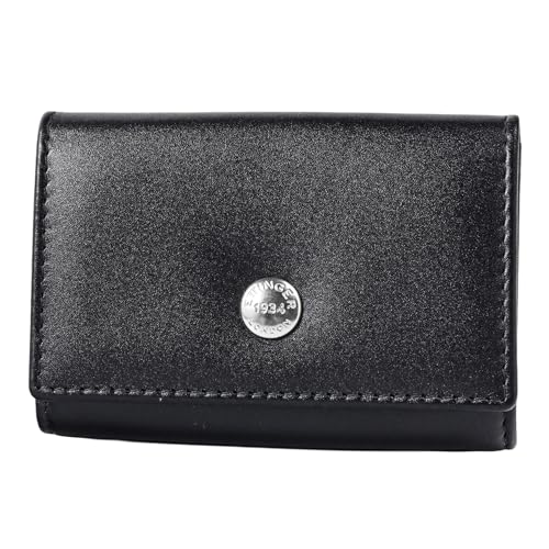 エッティンガー ETTINGER コインケース 小銭入れ ロイヤルコレクション バイカラー メンズ ブラック パープル ST2034DJR STERLING PURPLE [並行輸入品]