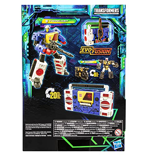 Transformers Toys Legacy Evolution Voyager Twincast And Autobot Rewind Toy, 7-Inch, Action Figures For Boys And Girls Ages 8 And Up #TOP2