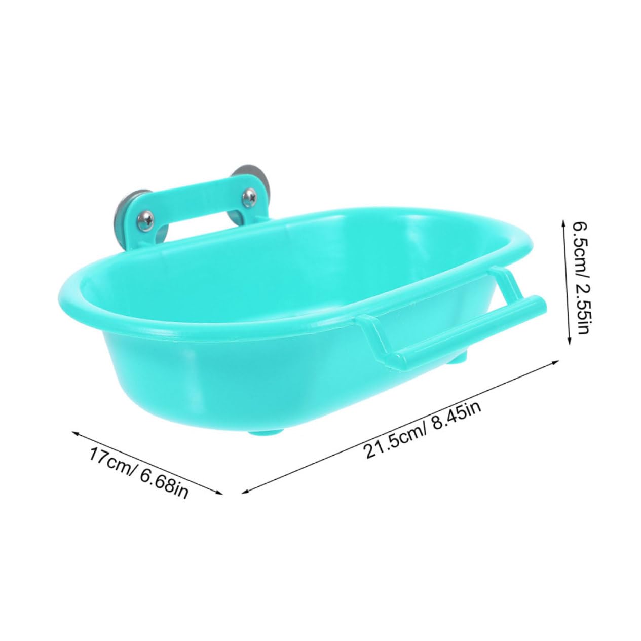 KESYOO 2pcs Box Parrot Bath Tub Bird Bath for Cage Bird Bathing Tub Parakeet Bath for Cage Bird Bath Basin Birdcage Bird Bath Budgie Pet Small Parakeet Bird Bath Birds Bird Bathtub Pp