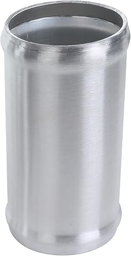 Miniatura 2 de Unión de tuberías de aleación de aluminio, 2 unidades, 2 pulgadas, conector de tubos de silicona, 4 pulgadas de longitud