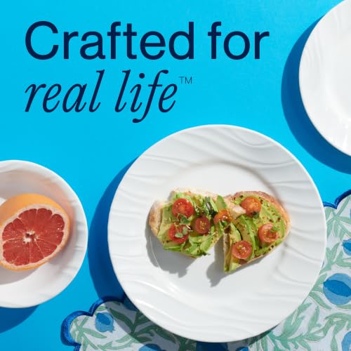 Image of Corelle Swept 18-Piece Round Dinnerware Set, Service for 6