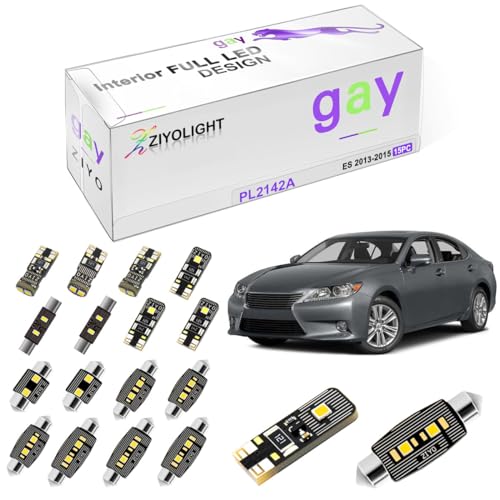 Kit de luces LED interiores para Lexus ES 2013-2015