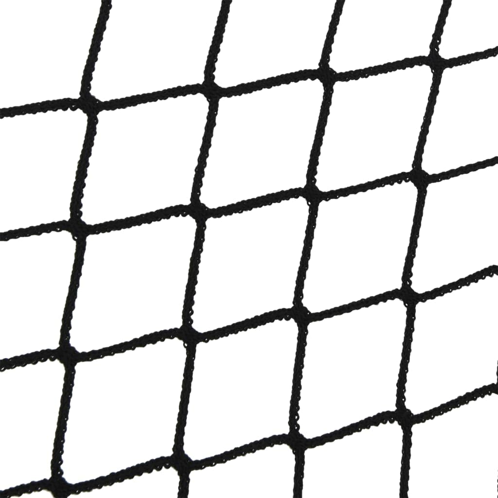 Mangloder Anhängernetz mit Gummiseil Schwarz 2,5x1,5 m PP wetterfest langlebig universell geeignet für Anhänger, Lkw, SUV, Wohnmobil, Kofferraum, Transporter, Fahrzeug, Ladungssicherung