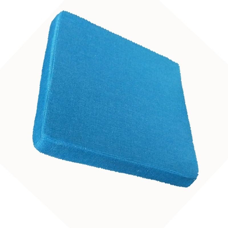 Cojín antideslizante de alta densidad en tela de lino 16x16