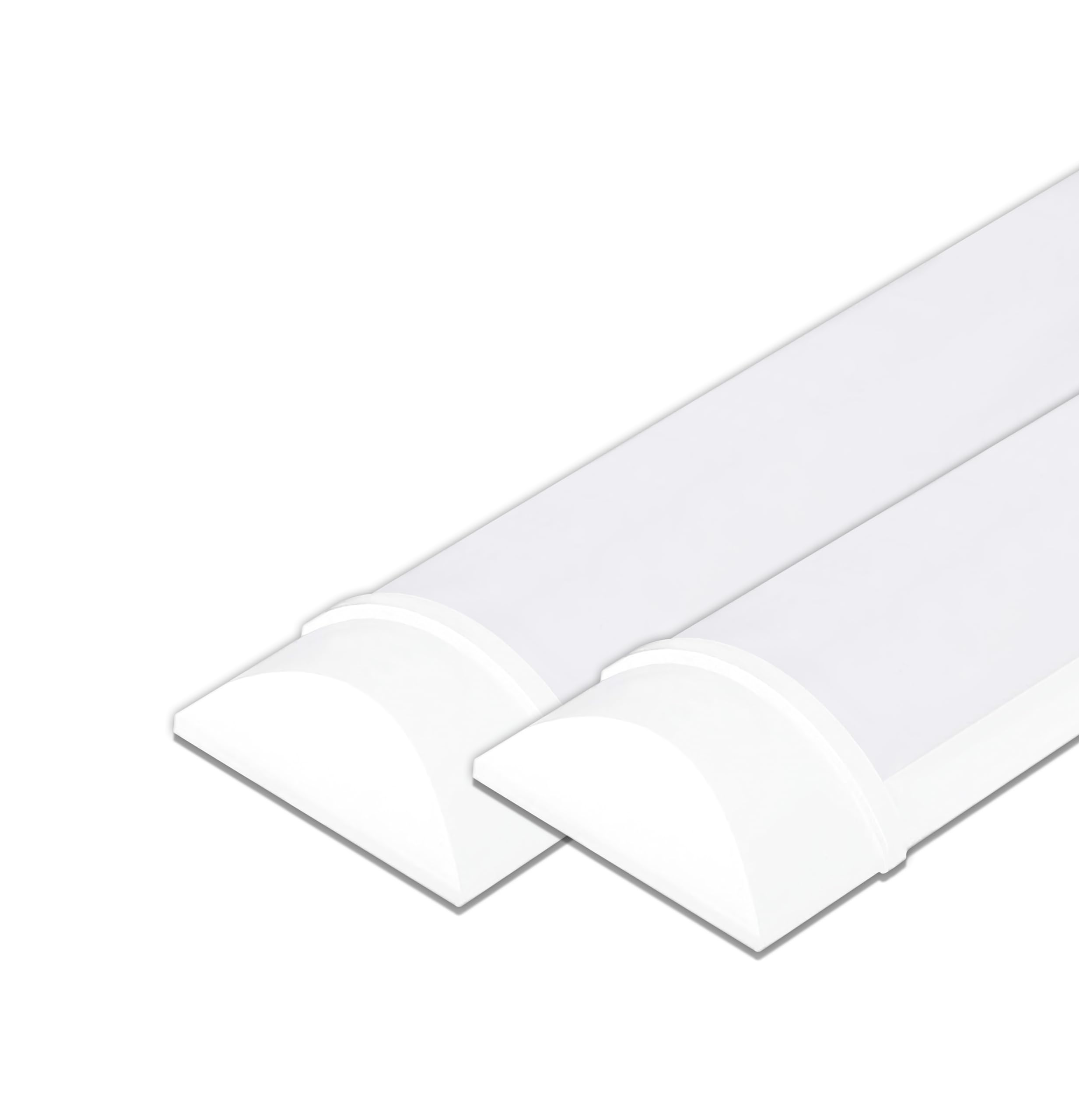 V-TAC 2x Plafoniera LED 150 CM da Soffitto o Parete - 50W - Chip Samsung - Lampada Rettangolare 6000 Lumen IP20 per Parete, Garage, Negozio,Magazzino - Plafoniere Tubo - Luce 4000K Bianca Naturale