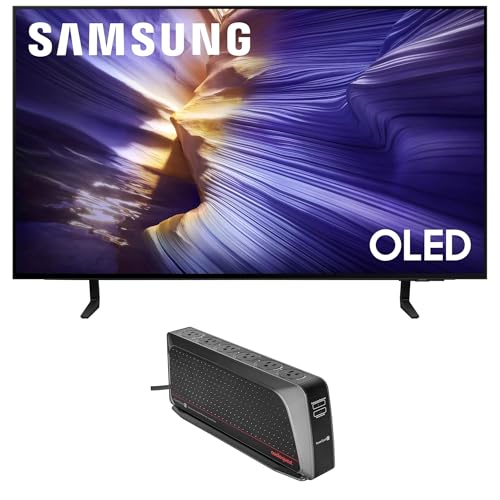 Image of Samsung 42-Inch Class OLED S90F 4K Smart TV NQ4 AI Gen3 Processor, 4K AI Upscaling Pro, OLED HDR + Bundle with an AudioQuest PowerQuest2 Power Filter /Surge Protector 6 Outlet (2025)