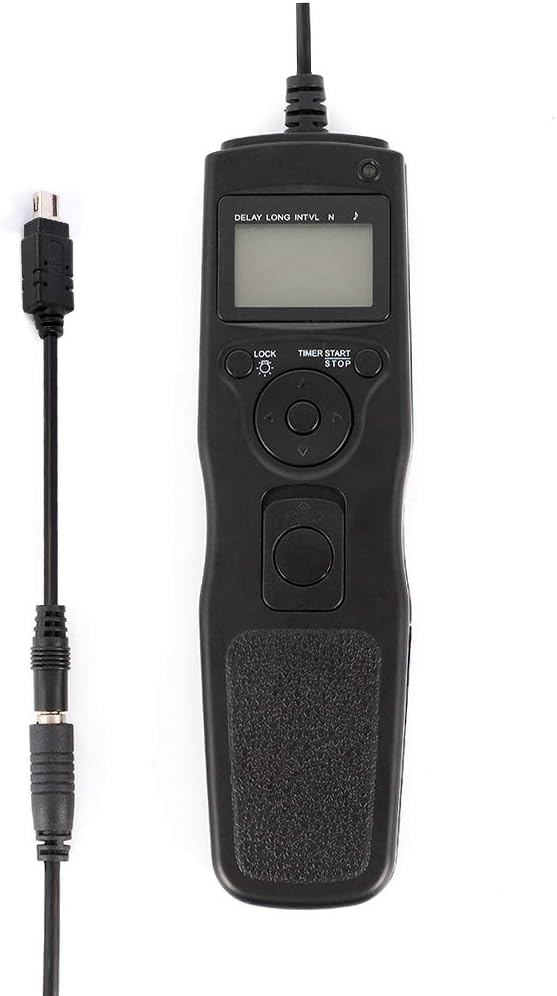 FocusFoto LCD Timer Remote Control Shutter Release Cable