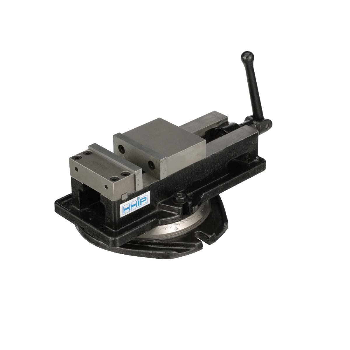 Black Friday Sale 2022 HHIP 3900-2102 Pro-Series Heavy Duty Milling Vise with Swivel Base, 4 Jaw Width, 4 Jaw Opening (Pack of 1)