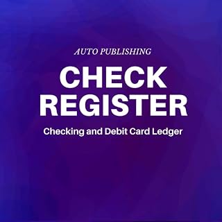 Check Register : Checking and Debit Card Ledger