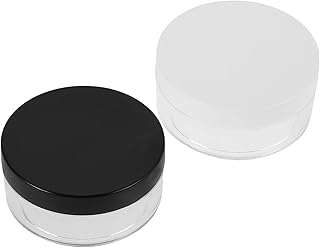 2pcs Refillable Makeup Powder Jar 50g Loose P...