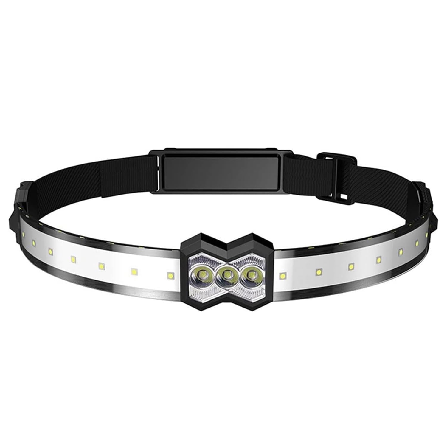 Cloudberry 17 LED Camping Headlamp High Lumen Tactical Headlight Hands-Free Light Head Torch USB Rechargeable for Outdoor Hiking Running- White-image-30