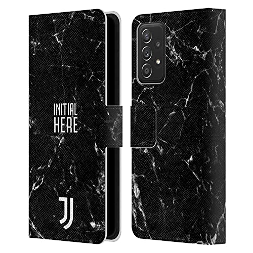 Coque Samsung Galaxy A53 5G Juventus portefeuille cuir marbre 2022