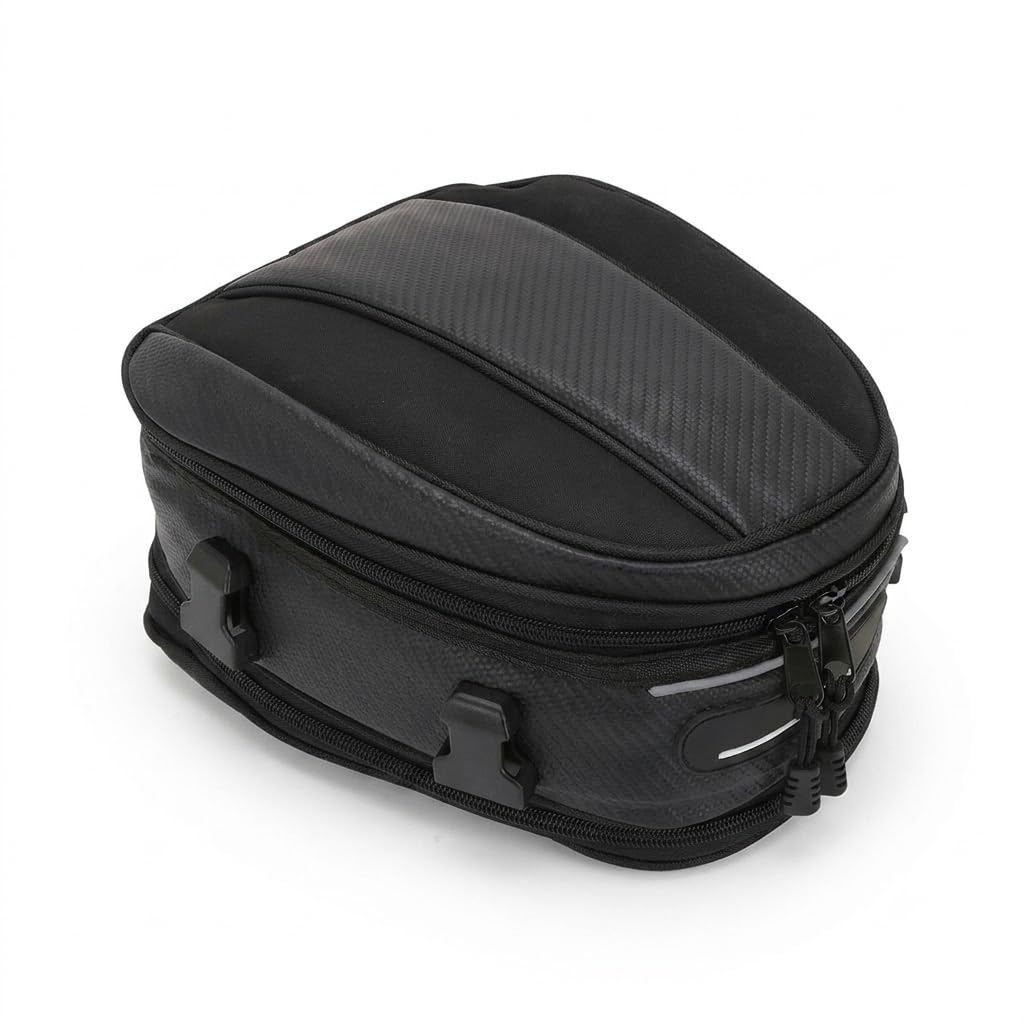 Xuklova Normal Motorcycle Tail Bag For Xadv 750 Expandable Water-Resistant Rear Pillion Seat Luggage Storage Case