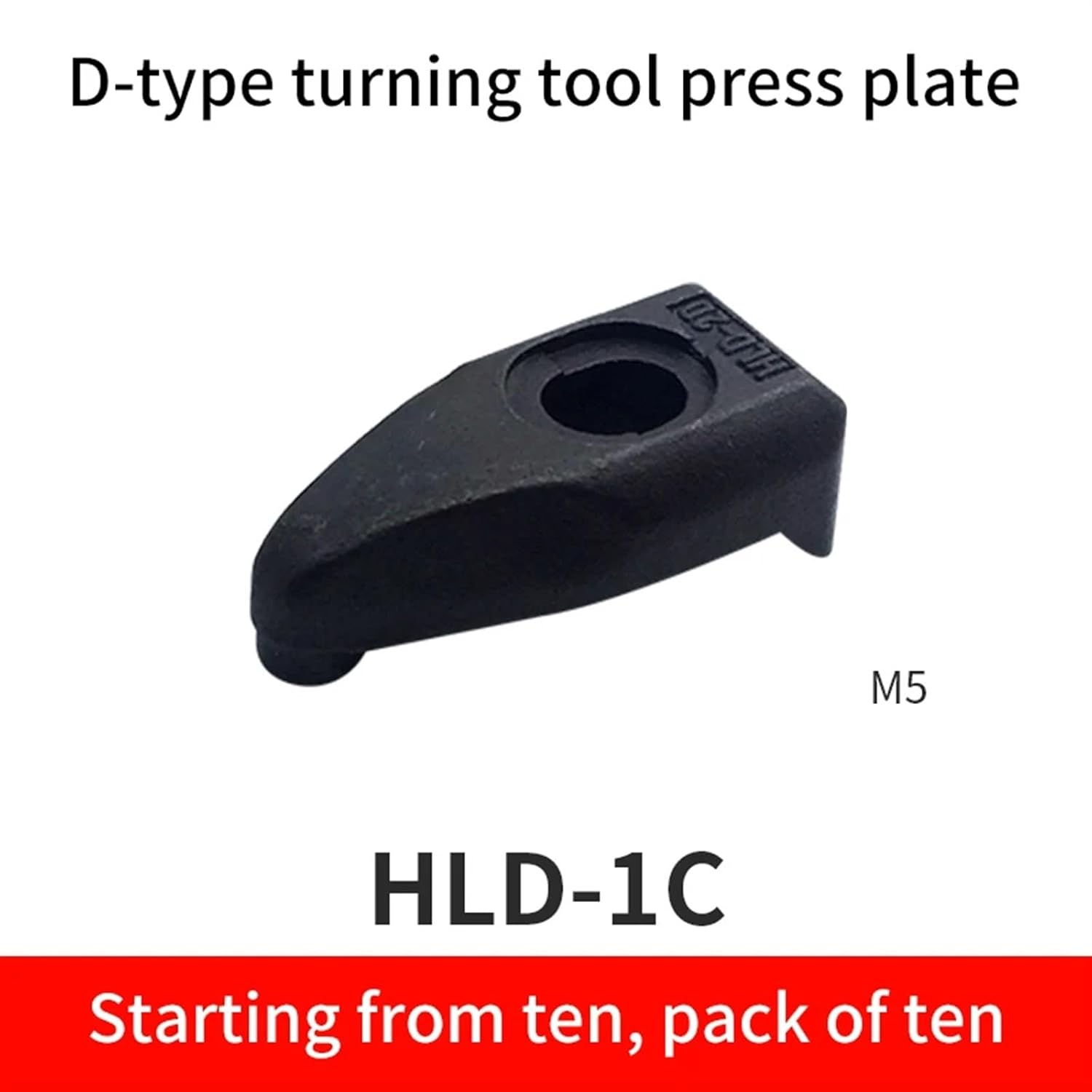 Toolholder M D W Type Outer Circle Inner Hole Deep Thread Sharp Screw Teeth Clamp Screw 5Pcs(D-HLD-1C)