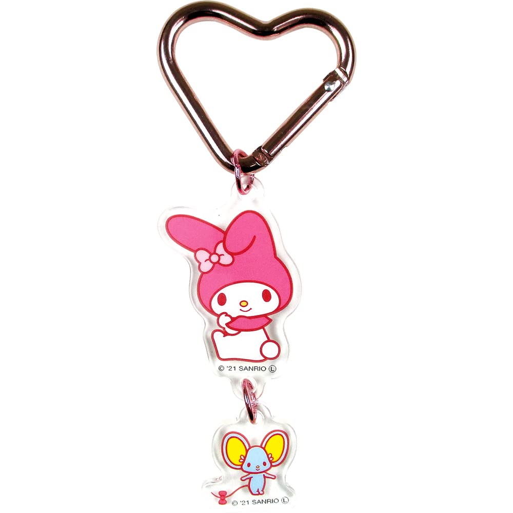 Amazon.co.jp: ティーズファクトリー サンリオ カラビナ付きアクリル