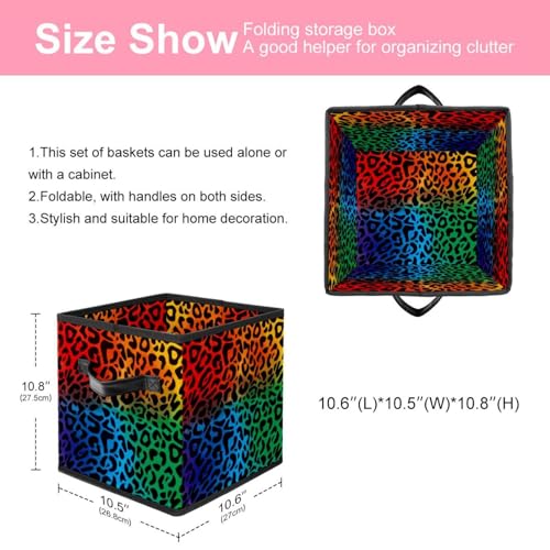 Cube de rangement pliable avec poignées pour optimiser les placards - 3