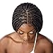 Outre 13x4 Lace Frontal Wig Pre Braided Knotless Box Braids HD Transparent KNOTLESS SQUARE PART BRAIDS (DR4/2T27613)
