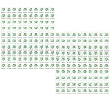 (200-Packs) Lawn Care Application Fertilizer Flag Marker Stay Off Grass MarKіng Flags