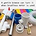 DIY Small Wind Turbine Generator Kit and Light Strip for Backyard Decoration Free Energy Generator Garden Spinner Windmill Decor 18 Inches Diameter