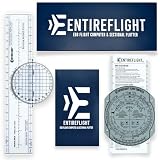 EntireFlight - E6B Flight Computer and Aviation Plotter - Essential Pilot Accessories and Aviation Tools for...