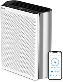 LEVOIT Air Purifiers for Home Large Room, Smart WiFi and PM1/PM2.5/PM10 Monitor, H13 True HEPA Filter Captures 99.99% of Particles, Pet Allergies, Smoke, Dust, Auto Mode, Alexa Control, 1395 Sq. Ft