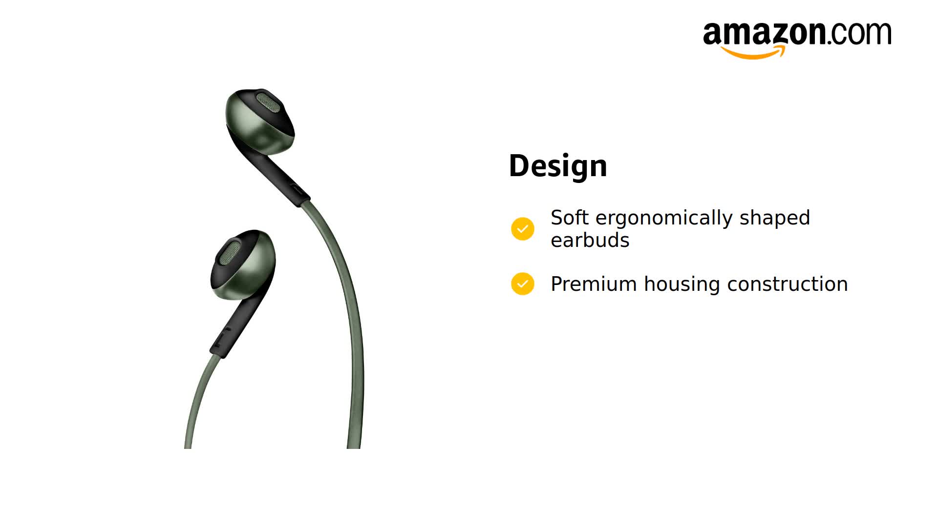 Amazon.com: JBL TUNE 205BT - In-Ear Wireless Bluetooth Headphone