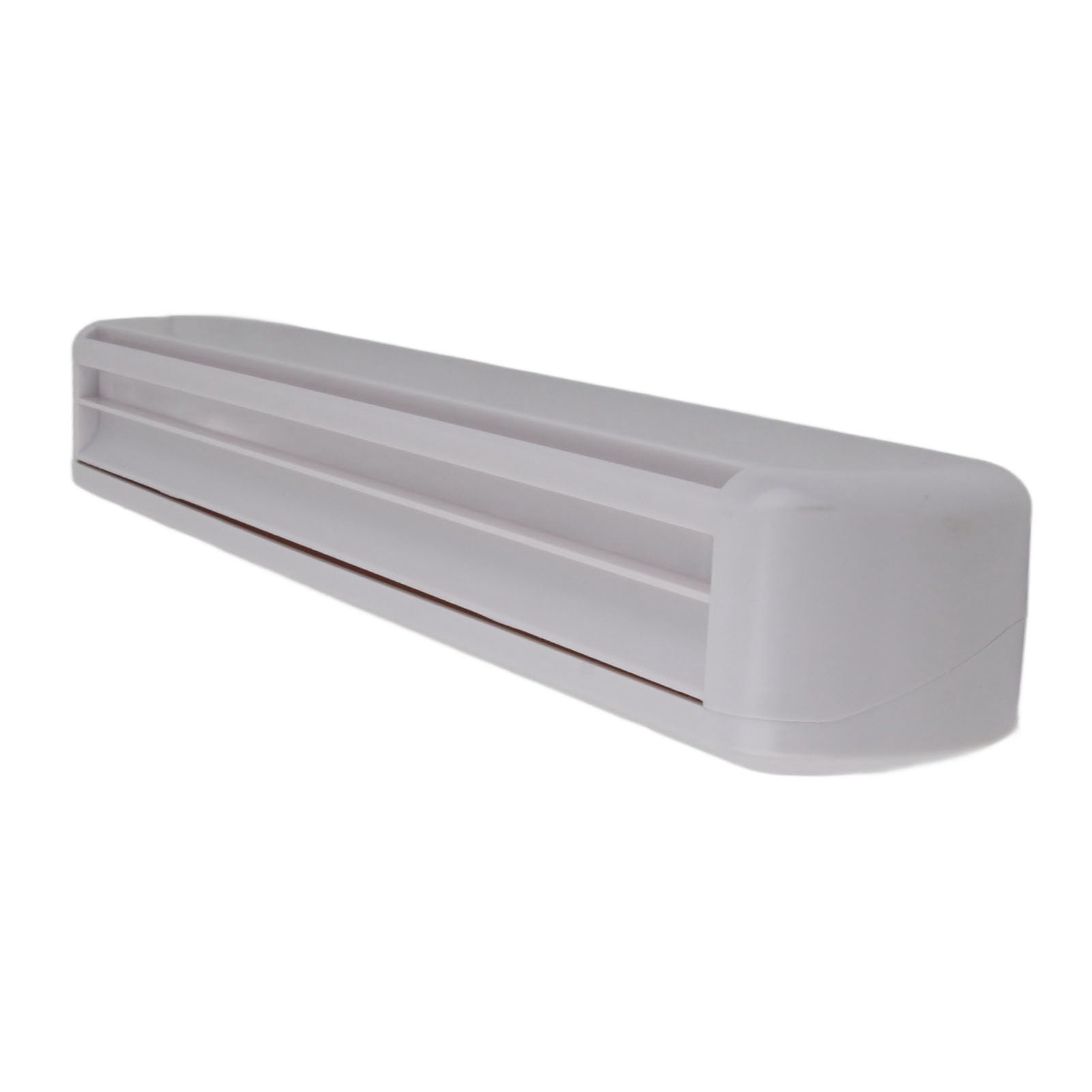 Plastic Wrap Dispenser, Plastic Wrap Cutter Multifunctional Slide Knife Strong Magnet for Kitchen