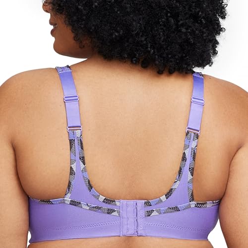 Image of Glamorise Women's Stretch Cotton Non-Wired Sports Bra
