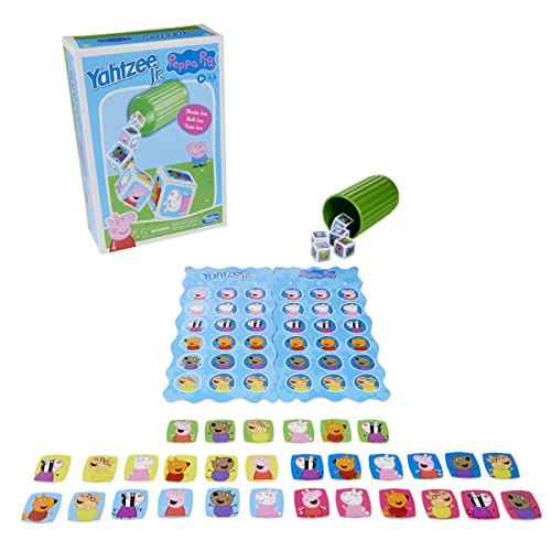 Hasbro Gaming Yahtzee Jr.: Peppa Pig Edition Board Game for Kids Ages 4 and Up, Counting and Matching Game for Preschoolers (Amazon Exclusive) - image 8