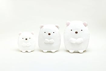 Amazon.co.jp: MO24401 すみっコぐらし ぬいぐるみ(ML) しろくま