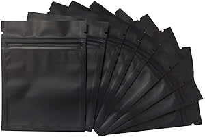 100 Pack Smell Proof Bags: Discrete Storage for Dispensary-Grade Weed