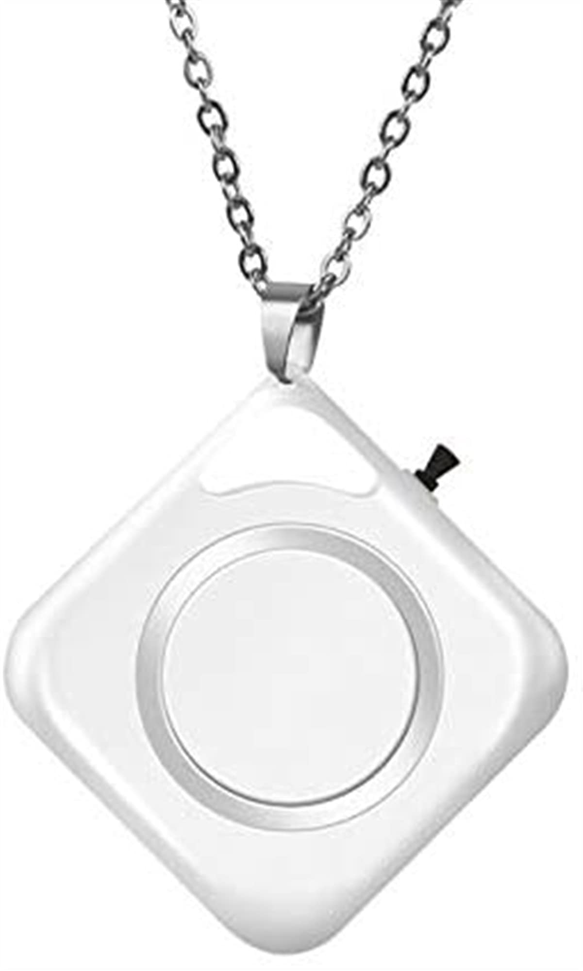 Purificateur d'air personnel pour transport et bureau collier blanc