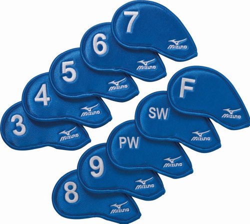 MIZUNO Iron Cover 10 Pcs Set (Blue)