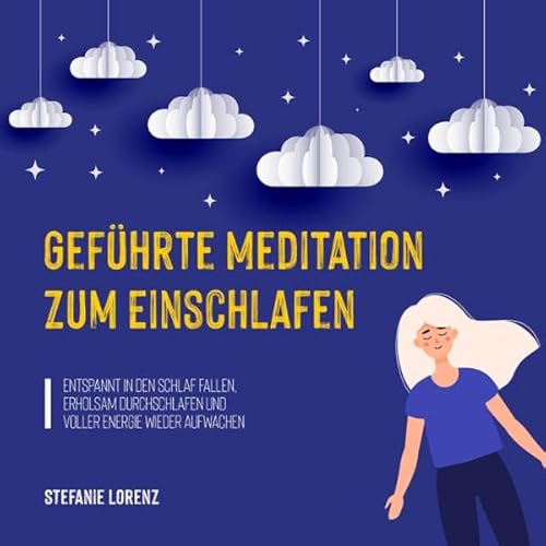 『Gef&uuml;hrte Meditation zum Einschlafen [Guided Meditation to Fall Asleep]』のカバーアート
