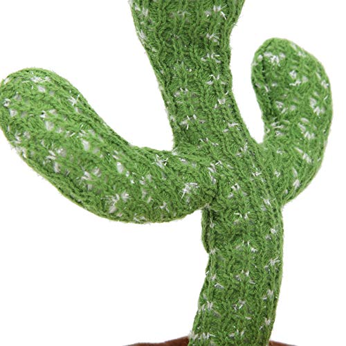 Zingende Cactus Knuffel, Dansende Cactus Speelgoed, Pluche Zacht voor Kinderen Kinderen - Image 8