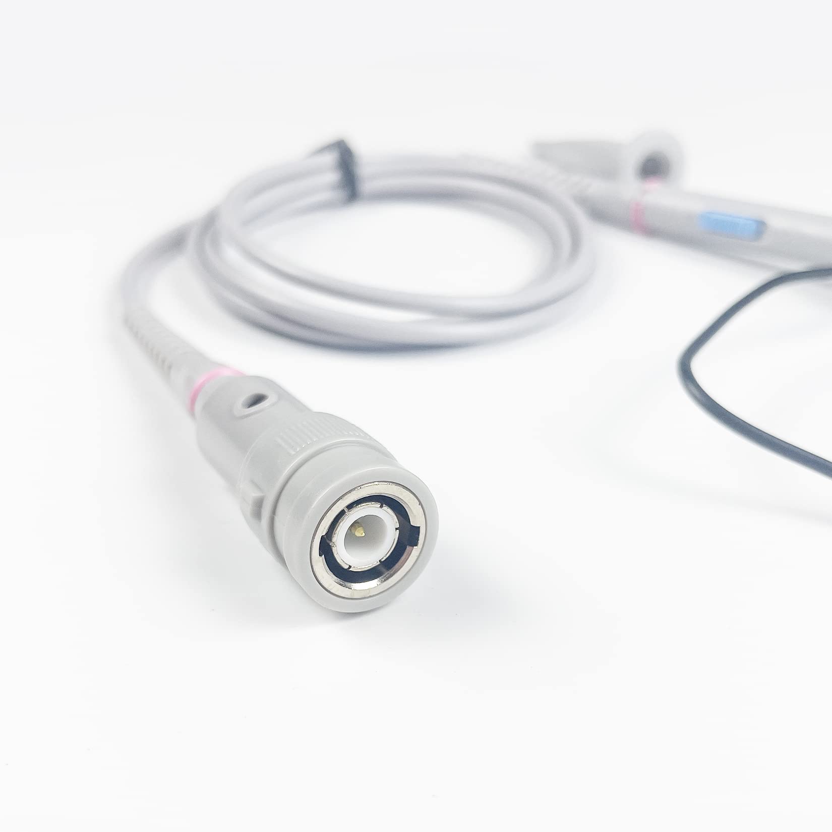 OWON 200 MHz Oszilloskop Tastkopf Kit, BNC-Oszilloskop-Klemmentastkopf-Dämpfung kann durch 1x oder 10x Schiebeschalter für Oszilloskope der eingestellt Werden
