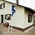 16.4FT Multi-Purpose Telescopic Loft Ladder Aluminum Extension Folding Step Tool