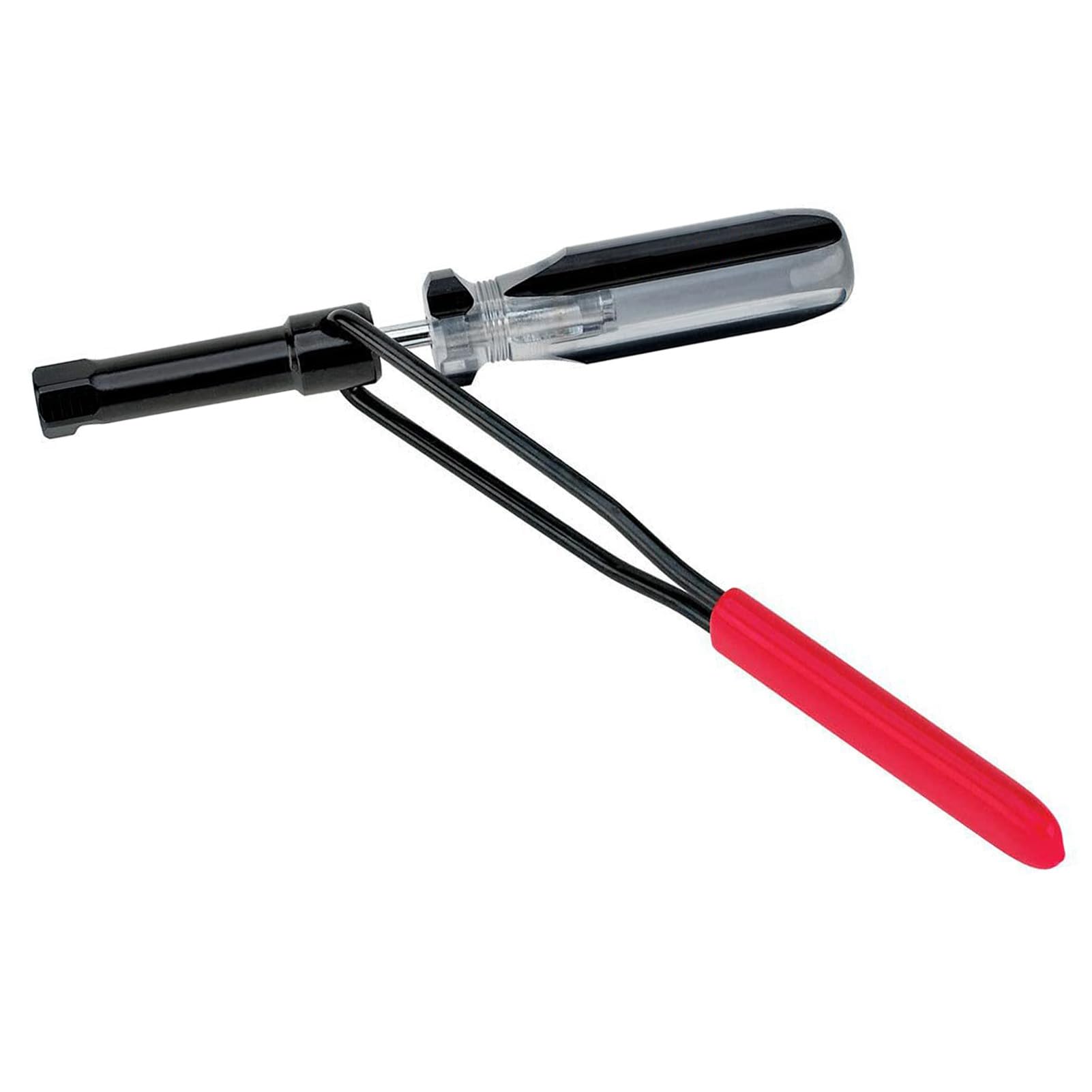 Fafeicy Jam Nut Valve Adjustment Tool, 12mm Lock Nut Valve Adjustment Tool Jam Nut Valve Adjustment Tool with Long Handle for Valves, Adjustable Wrenches