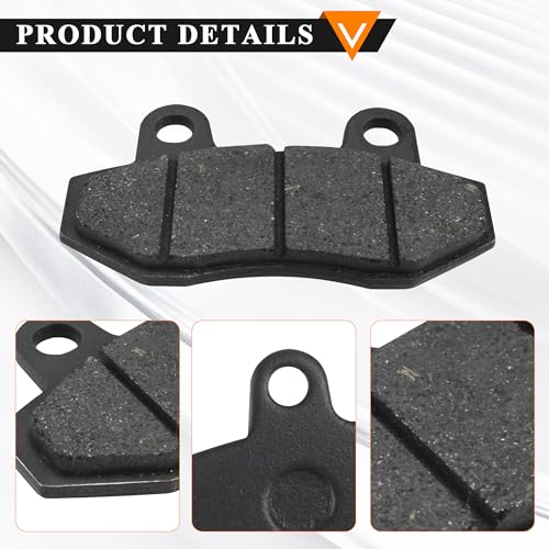 Image of PRO BAT Disc Brake Pads Shoes for 50cc 110cc 125cc 150cc 200cc 250cc Scooter Moped Pit Bike ATV Motorcycle Pack of 2