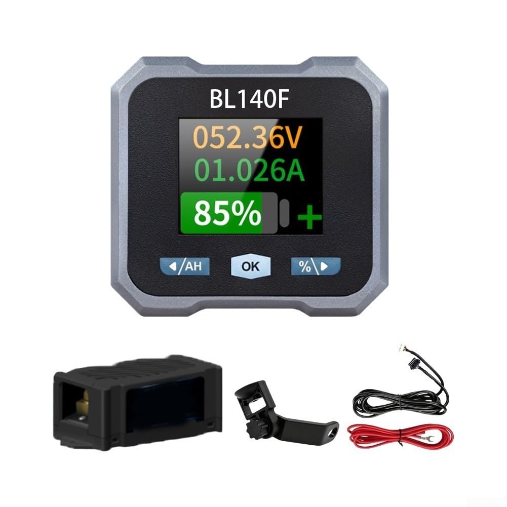 Para monitor de batería 10-100V 400A pantalla de voltímetro digital