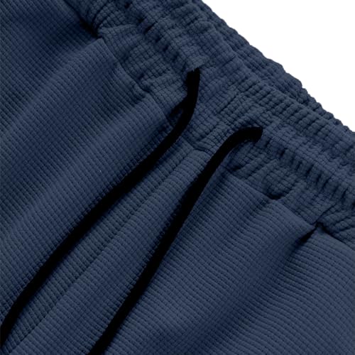 Jogger cargo homme uni décontracté avec cordon et taille élastique - 7
