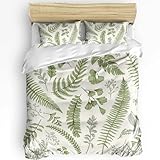 SÉLECTION DE MICROFIBRES DE QUALITÉ SUPÉRIEURE: les ensembles de housses de couette sont fabriqués à 100 % en polyester/microfibre pour un matériau exceptionnel, doux, léger, confortable, respirant et durable, avec une meilleure résistance à la décoloration et aux taches que le tissu en coton.