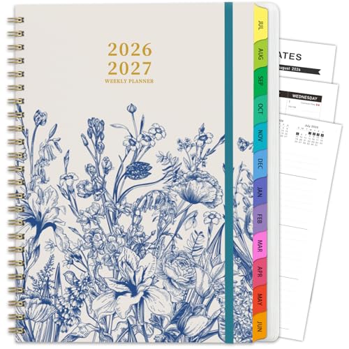 Agenda 2026 semanal para organizar la rutina de oficina y el hogar