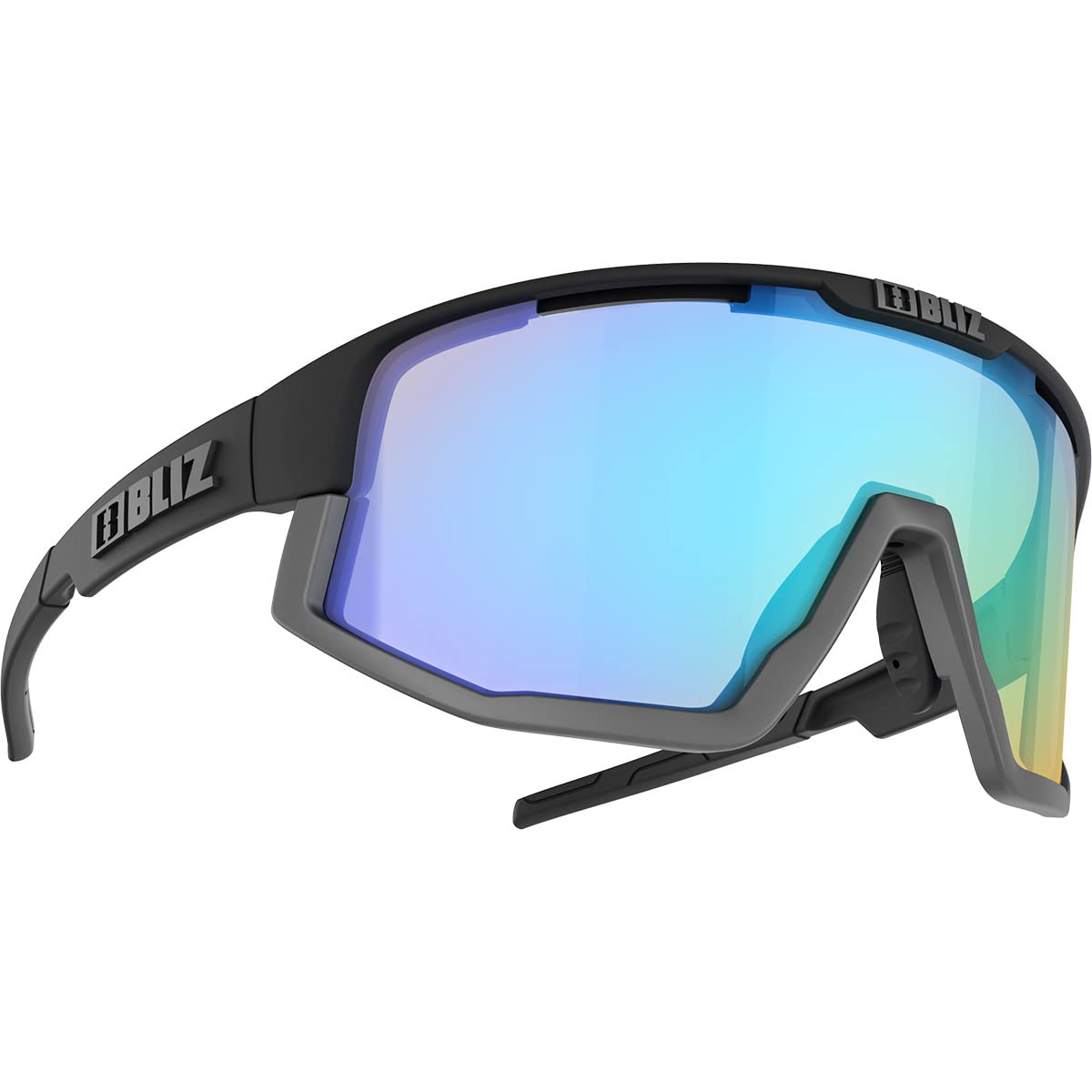 Bliz Vision Nordic Light Sportbrille, matt black-orange blue mulit
